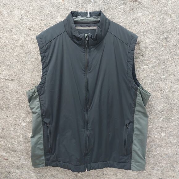 Vineyard Vines Jim Nantz Vest Men's XXL Navy Blue Golfing Sportswear Casual - Picture 1 of 7
